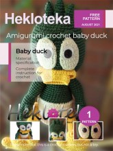Hekloteka free BABY DUCK PATTERN ENG-1